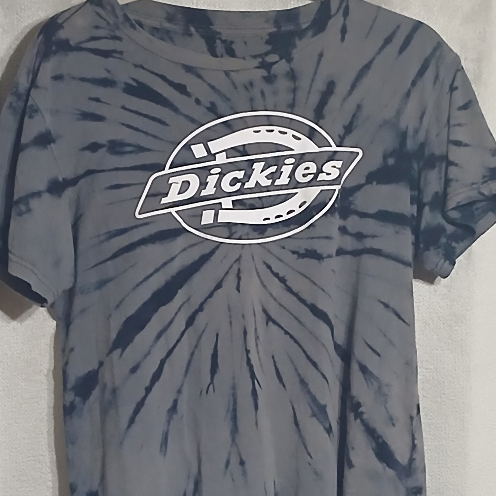 Dickies Blue Tie-Dye Short Sleeve Tee